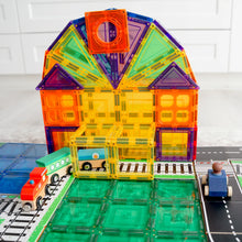 Load image into Gallery viewer, Learn and Grow Magnetic Tile Topper - Train Pack (36 Piece)