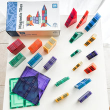 Load image into Gallery viewer, Learn and Grow Magnetic Tiles - Base Pack (64 Piece)