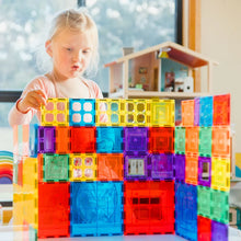 Load image into Gallery viewer, Learn and Grow Magnetic Tiles - Base Pack (64 Piece)