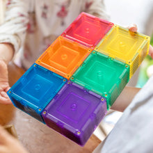 Load image into Gallery viewer, Learn and Grow Magnetic Tiles - Small Square Pack (36 Piece)