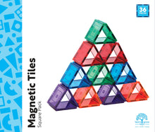 Load image into Gallery viewer, Learn and Grow Magnetic Tiles - Small Square Pack (36 Piece)