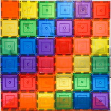 Load image into Gallery viewer, Learn and Grow Magnetic Tiles - Small Square Pack (36 Piece)