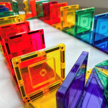 Load image into Gallery viewer, Learn and Grow Magnetic Tiles - Small Square Pack (36 Piece)