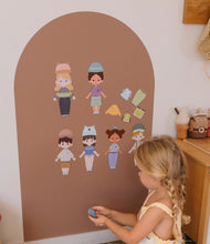 Load image into Gallery viewer, SmartyPals Magnetic PlayWall | Clay