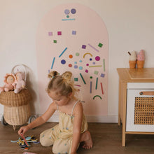 Load image into Gallery viewer, SmartyPals Magnetic PlayWall | Rose