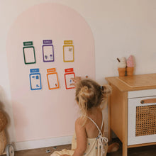 Load image into Gallery viewer, SmartyPals Magnetic PlayWall | Rose
