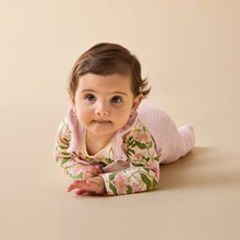 Load image into Gallery viewer, wilson + frenchy Organic Knitted Bubble Ruffle Overall | Marshmellow
