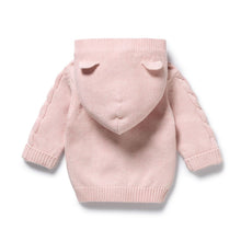 Load image into Gallery viewer, wilson + frenchy Organic Knitted Cable Jacket | Marshmellow