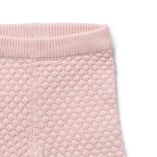 Load image into Gallery viewer, wilson + frenchy Organic Knitted Bubble Pant | Marshmellow