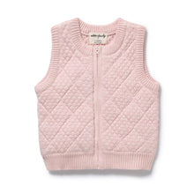 Load image into Gallery viewer, wilson + frenchy Organic Knitted Vest | Marshmellow