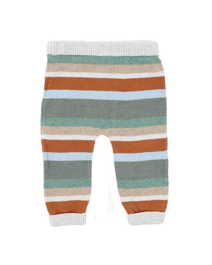 Bébé Mateo Stripe Knitted Leggings