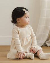 Load image into Gallery viewer, Quincy Mae Melange Socks || Oatmeal + Rose - www.bebebits.com.au