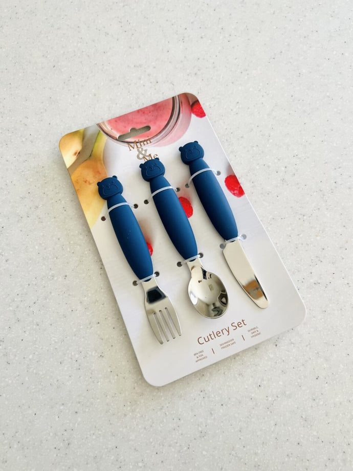 Mini & Me Metal Cutlery Set