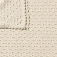 Load image into Gallery viewer, wilson + frenchy Organic Knitted Chevron Blanket | Milk Cloud