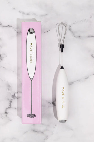 Made To Milk Handheld Milk Frother + Whisk