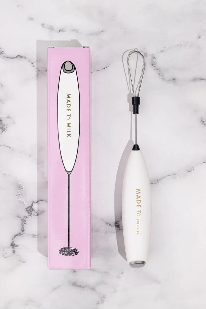 Made To Milk Handheld Milk Frother + Whisk