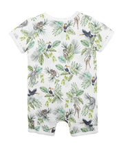 Load image into Gallery viewer, Bébé Milo SS Zip Romper