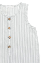 Load image into Gallery viewer, JAMIE KAY Organic Cotton Milo Jumpsuit | Variegated Stripe Shoreline