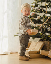 Load image into Gallery viewer, Quincy Mae Milo Shirt || Forest Check