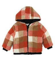 Load image into Gallery viewer, fox &amp; finch Sherpa Check Jacket - www.bebebits.com.au