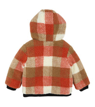 Load image into Gallery viewer, fox &amp; finch Sherpa Check Jacket - www.bebebits.com.au