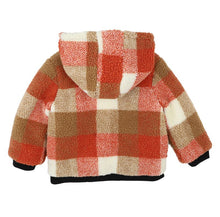 Load image into Gallery viewer, fox &amp; finch Sherpa Check Jacket - www.bebebits.com.au