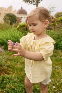Jamie Kay Organic Cotton Muslin Alora Top | Sunshine