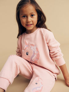 Huxbaby Mystic Unicorn Sweatshirt & Retro Track Pant Set