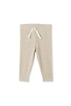 Load image into Gallery viewer, Milky Natural Marle Rib Bubbysuit + Pant Set