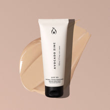 Load image into Gallery viewer, Avocado Zinc Natural Tinted Moisturiser SPF 50