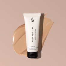 Load image into Gallery viewer, Avocado Zinc Natural Tinted Moisturiser SPF 50