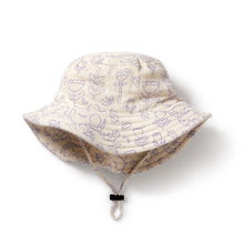 Load image into Gallery viewer, wilson + frenchy Organic Crinkle Sun Hat - Flow