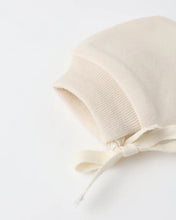 Load image into Gallery viewer, Quincy Mae No Scratch Mittens || Steel Blue + Natural