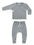 Load image into Gallery viewer, Quincy Mae Wrap Top + Pant Set || assorted