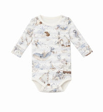Load image into Gallery viewer, confetti kidz Long Sleeved Bodysuit | Magic Ocean