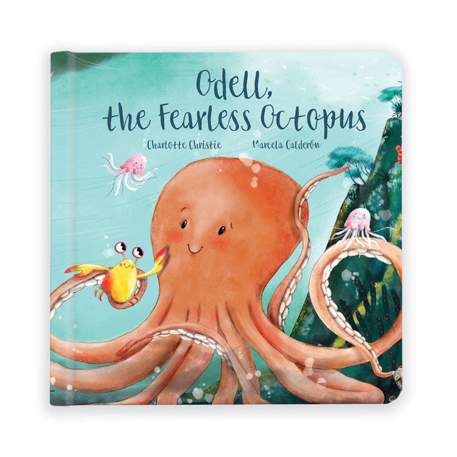 JELLYCAT The Fearless Octopus (Odell) Book