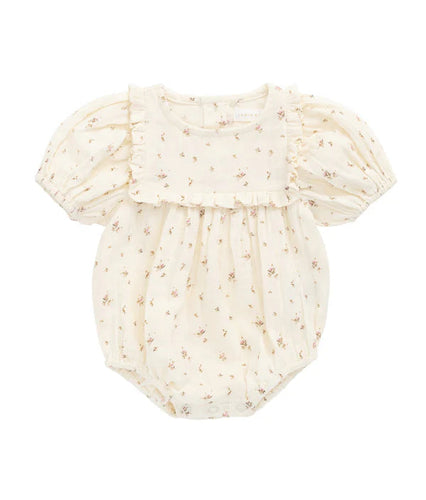 JAMIE KAY Organic Cotton Muslin Odette Playsuit | Dina Antique