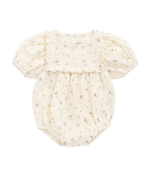 JAMIE KAY Organic Cotton Muslin Odette Playsuit | Dina Antique