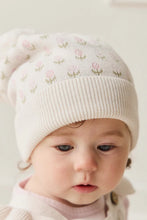 Load image into Gallery viewer, JAMIE KAY Savannah Beanie | Olivia Jacquard Slightly Pink