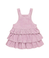 Load image into Gallery viewer, Huxbaby Orchid Cord Frill Overall Dress