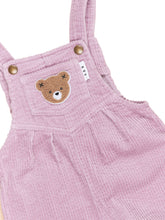 Load image into Gallery viewer, Huxbaby Orchid Cord Overalls