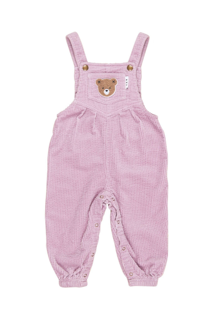 Huxbaby Orchid Cord Overalls