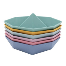 Load image into Gallery viewer, Playground 6pk Silicone Origami Bath Boats