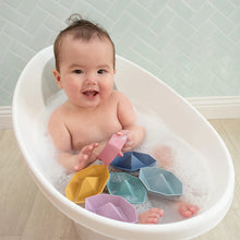 Load image into Gallery viewer, Playground 6pk Silicone Origami Bath Boats