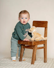 Load image into Gallery viewer, Bébé Otto Stripe Organic Knitted Leggings