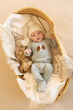 Load image into Gallery viewer, Bébé Otto Stripe Organic Zipsuit