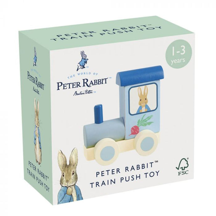 Beatrix Potter - Peter Rabbit Wooden Train Push Toy