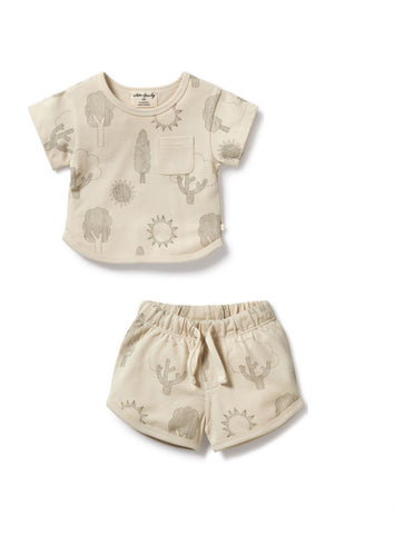 wilson + frenchy Organic Short Set - Park Days
