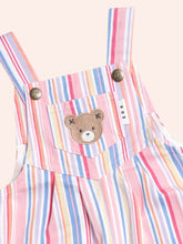 Load image into Gallery viewer, HUXBABY Pastel Stripe Overalls