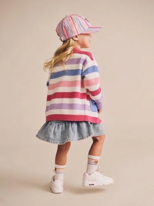 HUXBABY Pastel Stripe Huxbear Cap